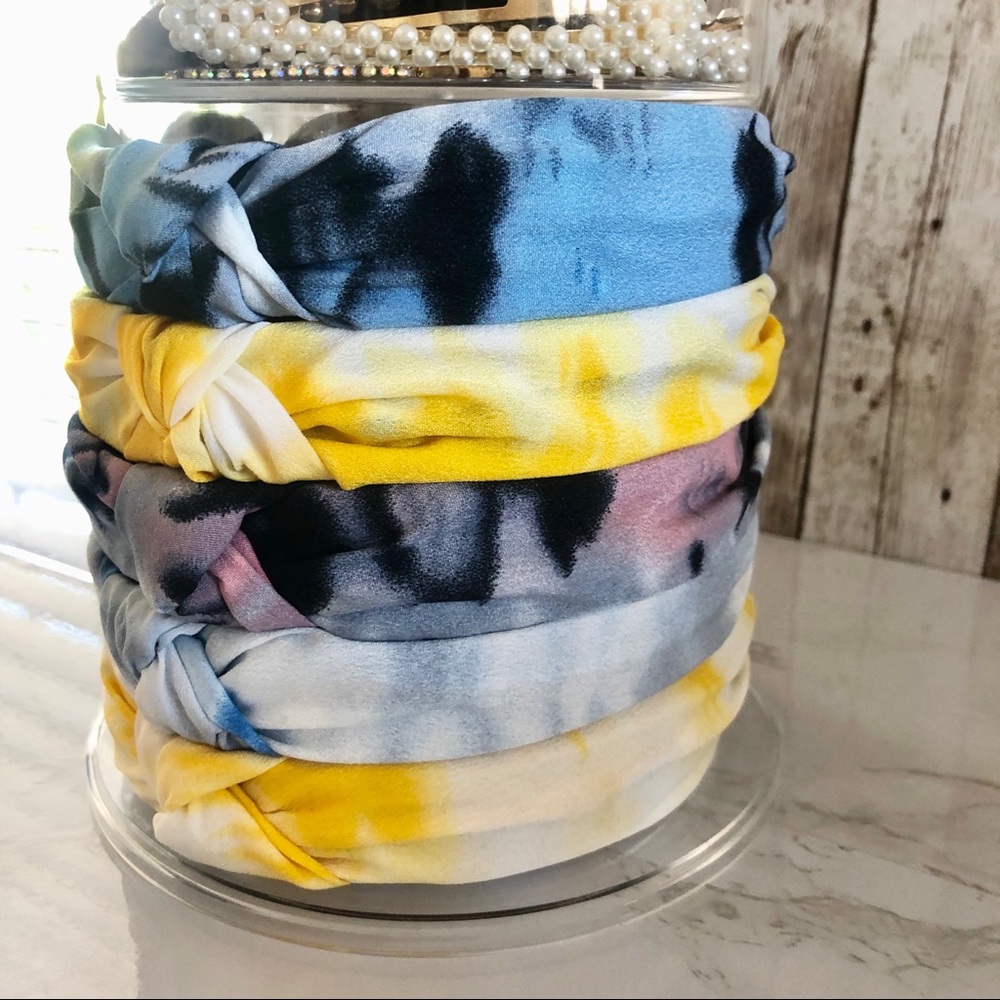 3/30 NWT Tie Dye headbands - Picture 5 of 6